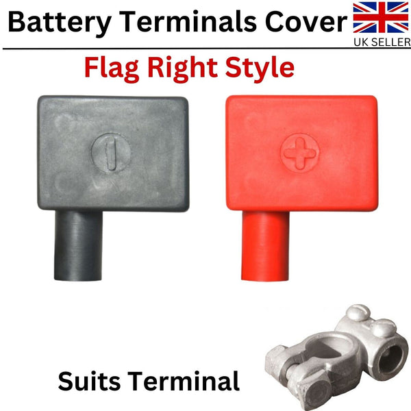 2x Battery terminal covers for Negative and Positive Terminals for Car Van Truck