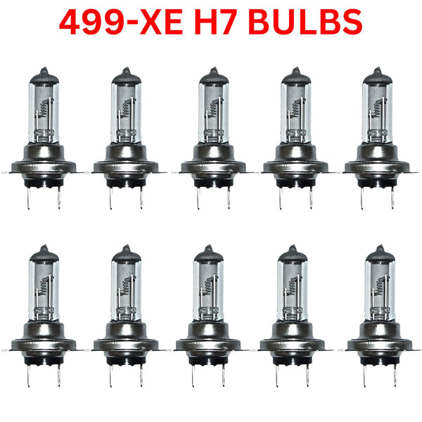 H7 55W Xenon Super White Headlight Bulbs Full / Dipped Beam 499-XE 12V