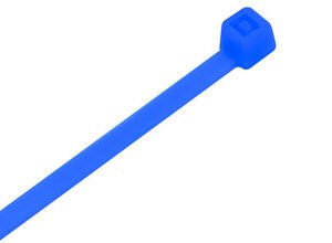 Fluorescent Blue Cable Ties (Pack of 100)