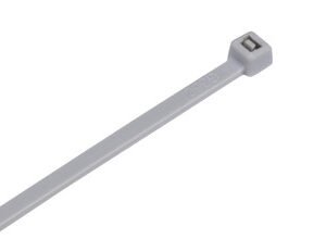 Silver Nylon Cable Ties (Pack of 100)