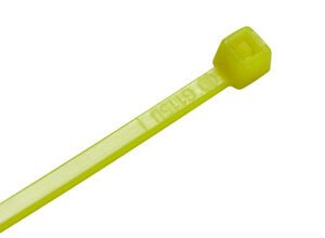 Yellow Nylon Cable Ties (Pack of 100)