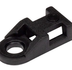 Cable Tie Eyelet 19x9mm 4.8mm Hole Black (Pack of 100)