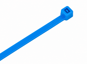 Light Blue Nylon Cable Ties (Pack of 100)