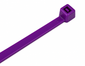Purple Nylon Cable Ties (Pack of 100)