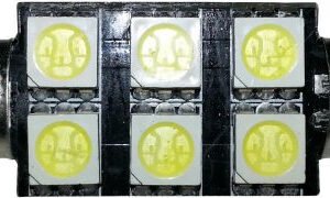 239 LED Festoon Interior Bulb 12V White 6-LED Pack of 10