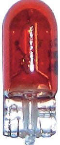 501 Amber Capless Sidelight Bulb 12V 5W Pack of 10