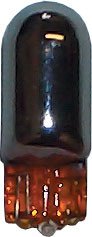 501 Silver Capless Sidelight Bulb 12V 5W Pack of 10