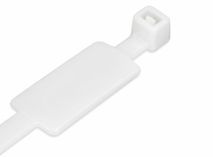 White Marker Cable Ties (Pack of 100)