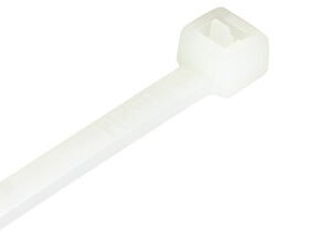 White Releasable Cable Ties Type A (Pack of 100)