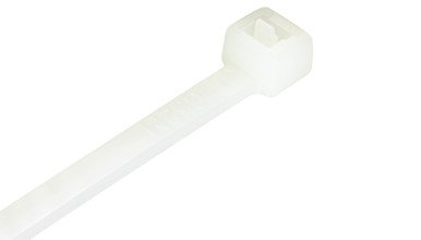 White Releasable Cable Ties Type A (Pack of 100)