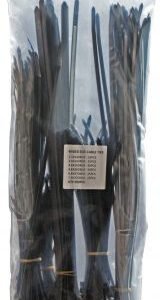 Assorted Black Cable Ties (Pack of 200)